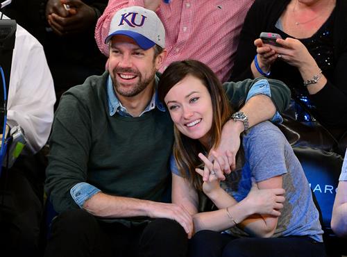Olivia Wilde Pictures Olivia Wilde - Raptors vs Knicks game in NYC 3/23/13