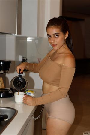 Busty Ileana Burgos in Bed