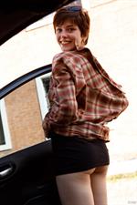 Miquela Dezza Shows off her Perfect Perky Breasts