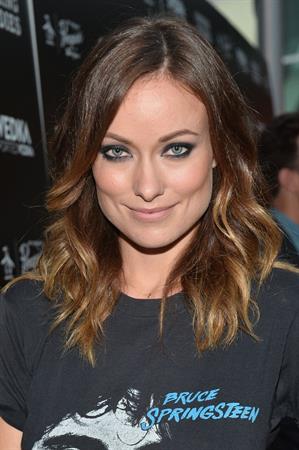 Olivia Wilde attends the  Drinking Buddies  Screening at Arclight Cinemas in Hollywood - August 15, 2013 