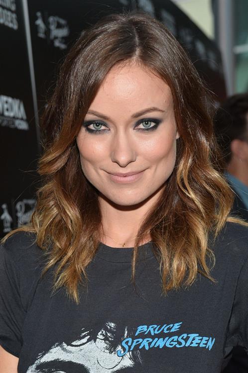 Olivia Wilde attends the  Drinking Buddies  Screening at Arclight Cinemas in Hollywood - August 15, 2013 