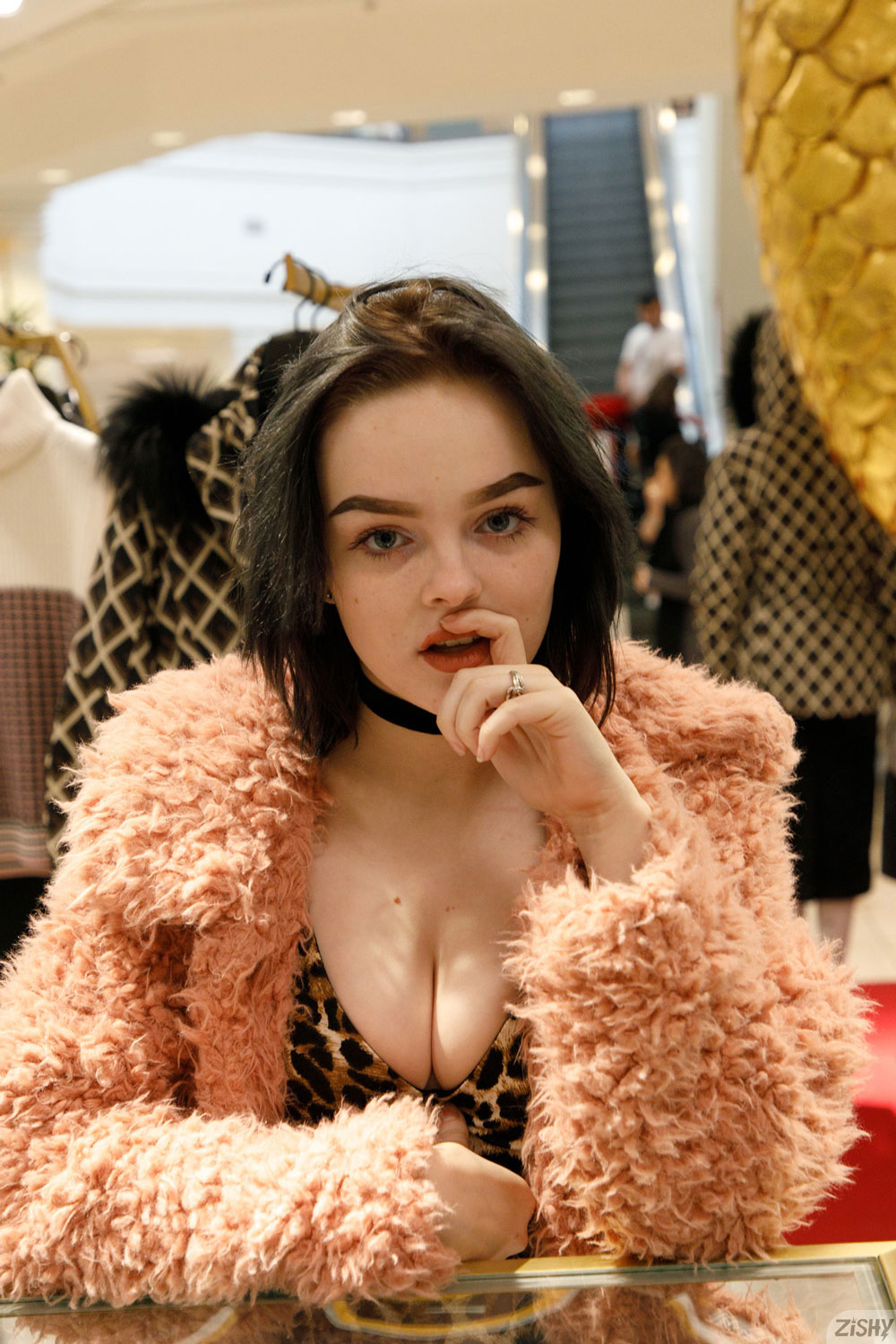 Vonnie Bean Animal Print Dress