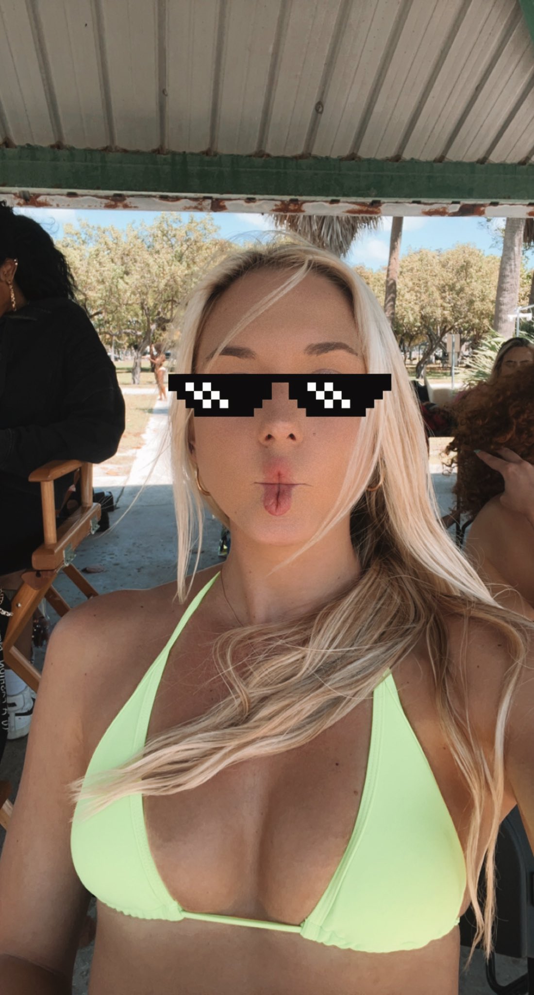 Taylor Gallo in a bikini