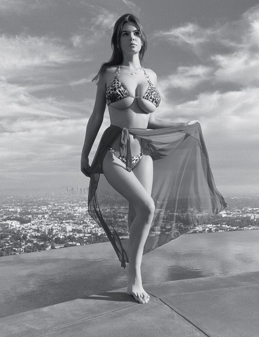 Ashley Tervort in a bikini