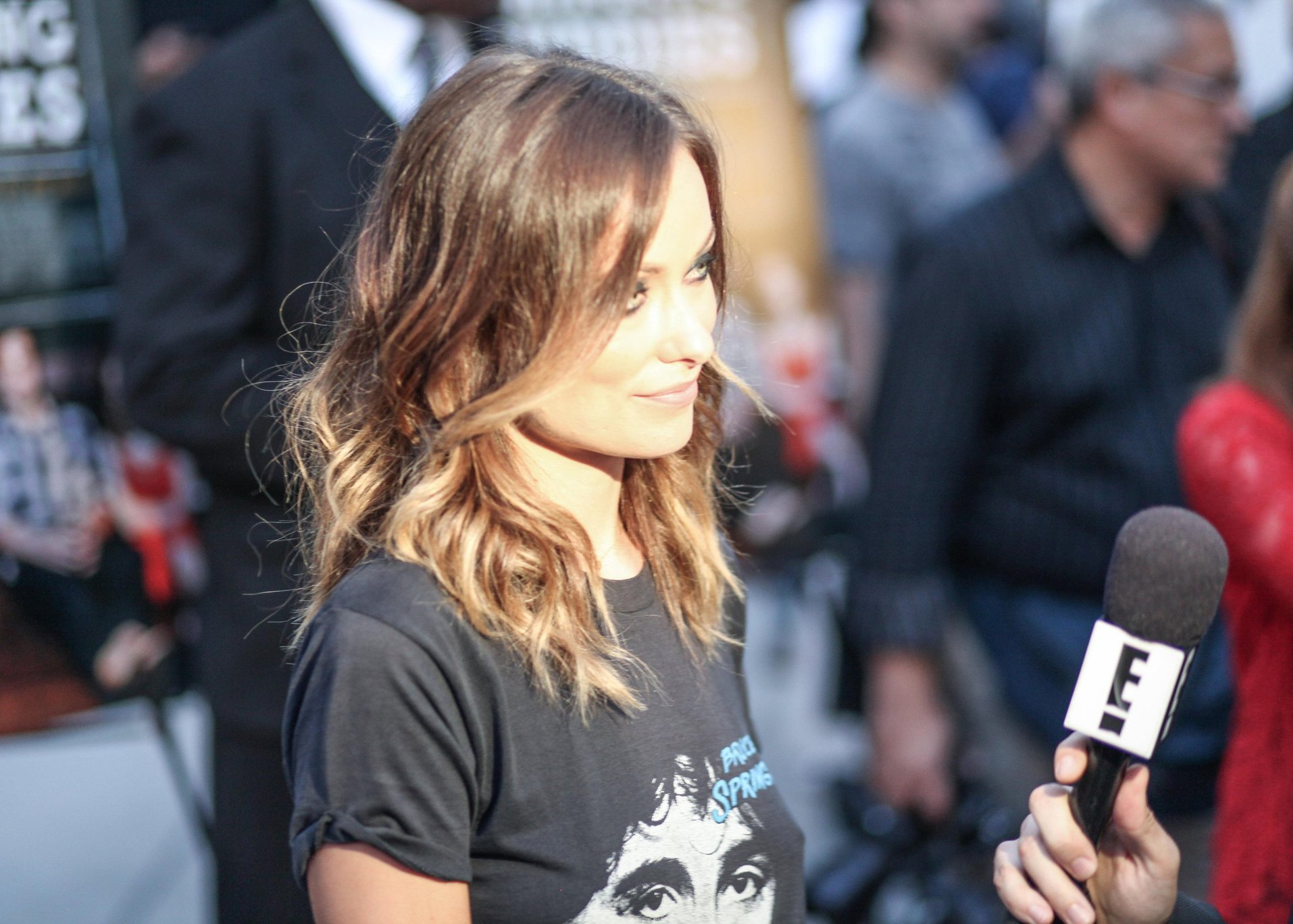 Olivia Wilde attends the  Drinking Buddies  Screening at Arclight Cinemas in Hollywood - August 15, 2013 