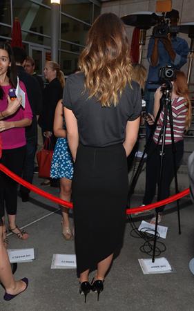 Olivia Wilde attends the  Drinking Buddies  Screening at Arclight Cinemas in Hollywood - August 15, 2013 