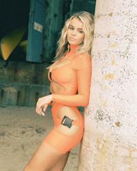 Jaedyn Alexandra Ball in a bikini