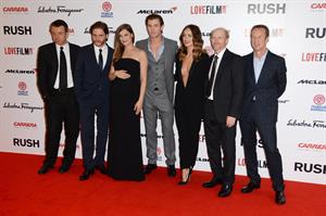 Olivia Wilde attending the  Rush  World Premiere on September 2, 2013