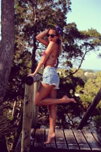 Kenza Zouiten in a bikini