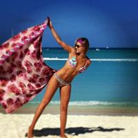 Catalina Uribe in a bikini