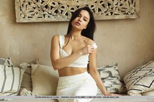 Astrid Herrara Nude Pictures White Dress