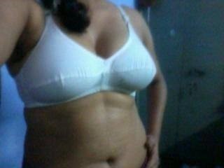 Anonymous in lingerie