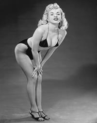 Jayne Mansfield in a bikini