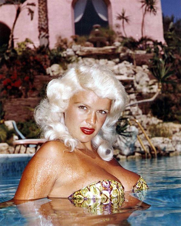 Jayne Mansfield in a bikini