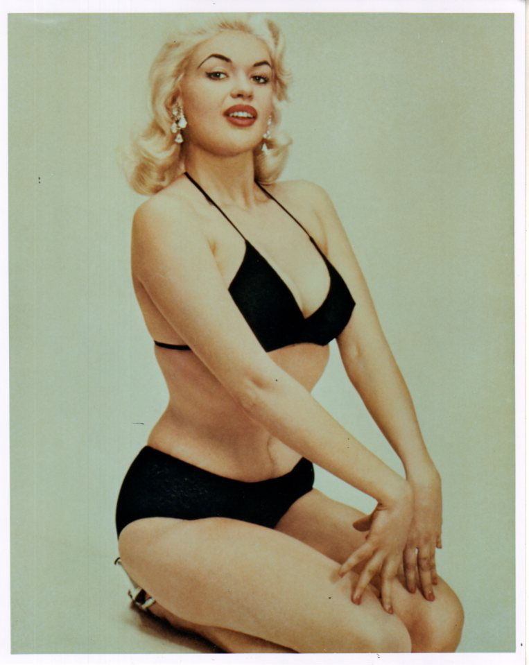 Jayne Mansfield in a bikini