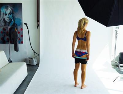 Sunny Reichert in lingerie - ass