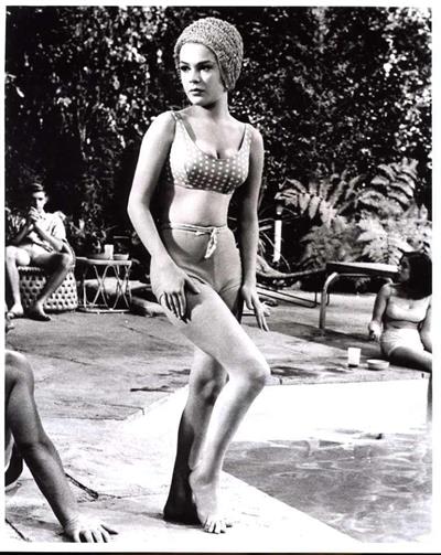 Sandra Dee in a bikini