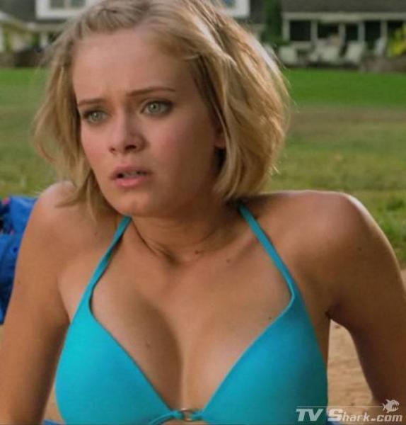 Sara Paxton in a bikini