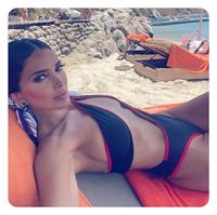 Sahar Biniaz in a bikini