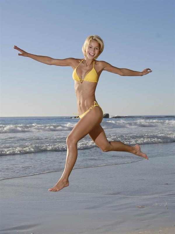 Agnes Fischer in a bikini