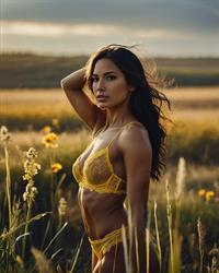 Christa Maree in lingerie