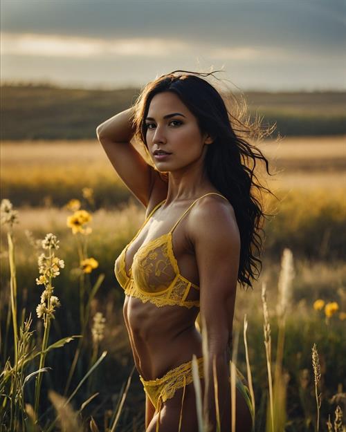 Christa Maree in lingerie