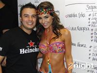 Natalia Vélez in a bikini