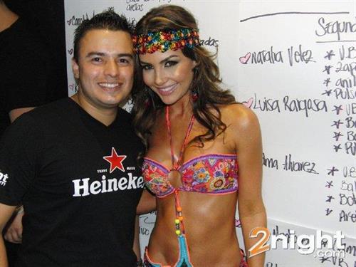 Natalia Vélez in a bikini