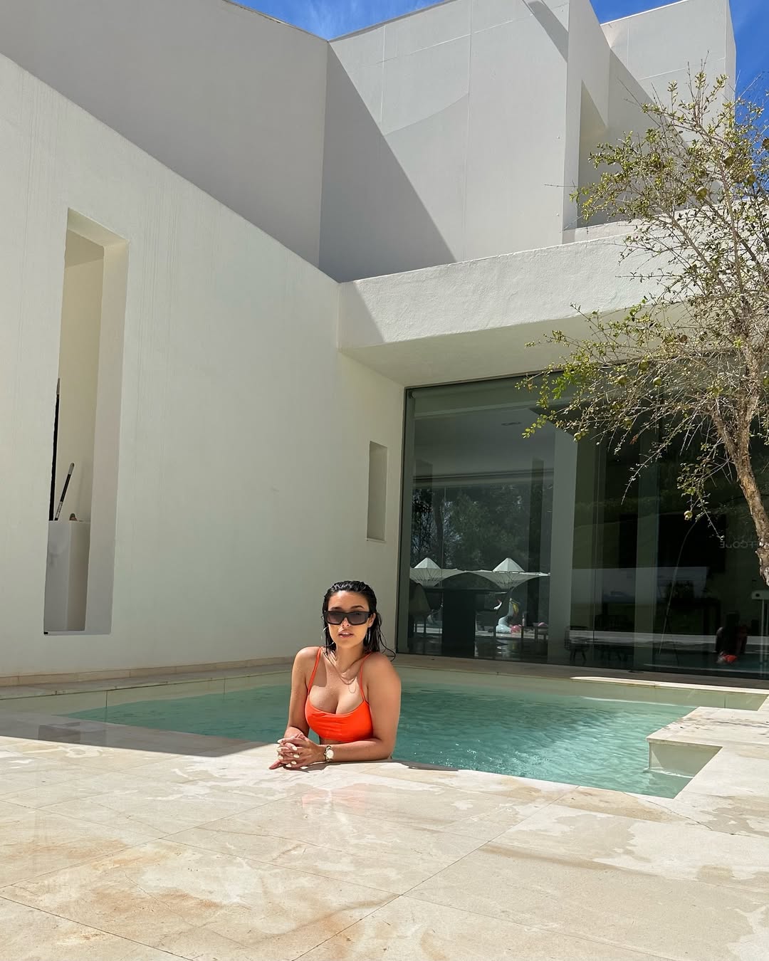 Marta Diaz in a bikini