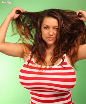 Monica Mendez Nude Pictures Monica Mendez - Christmas Candy Cane 2017- Set 1