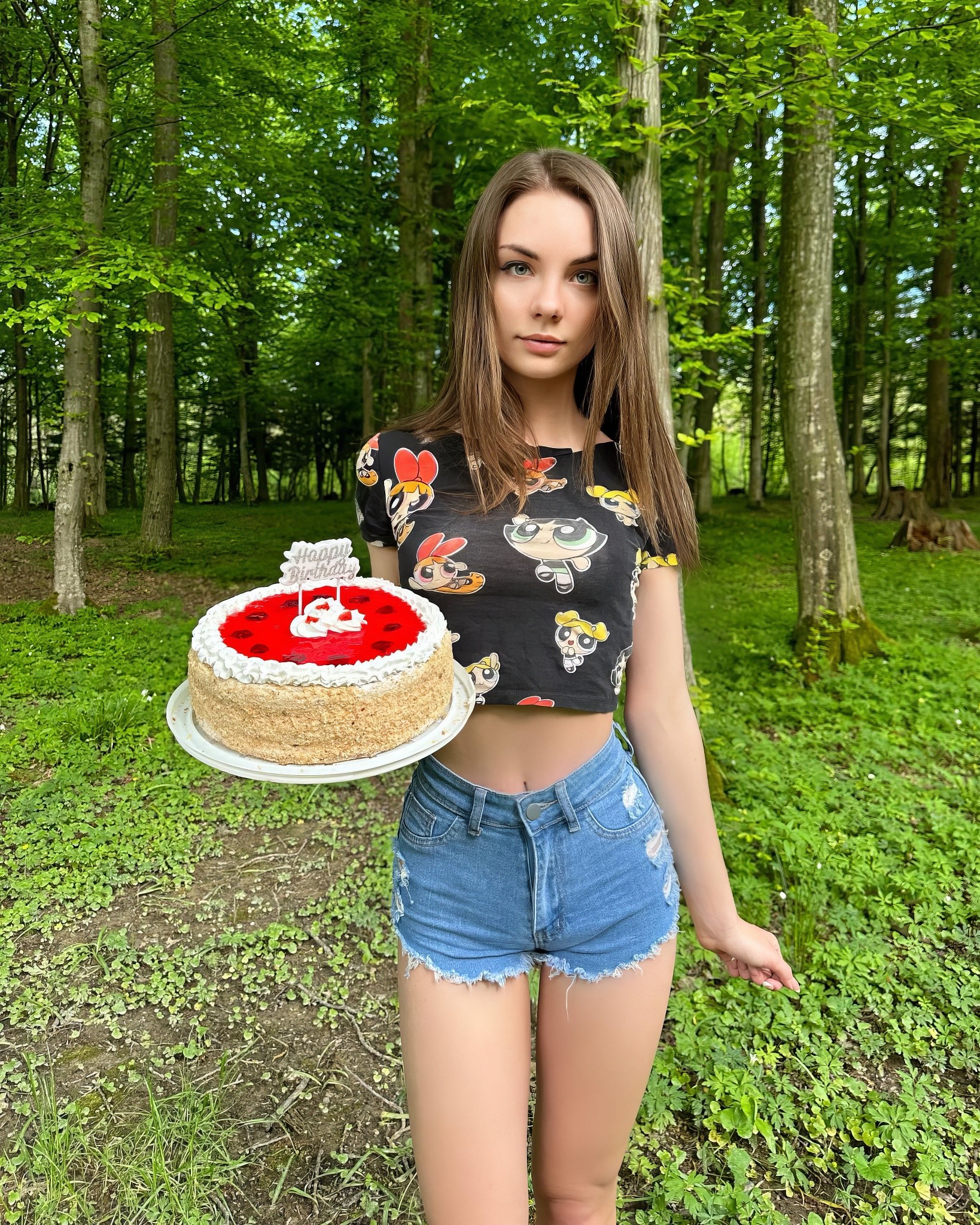 Happy Birthday in Daisy dukes