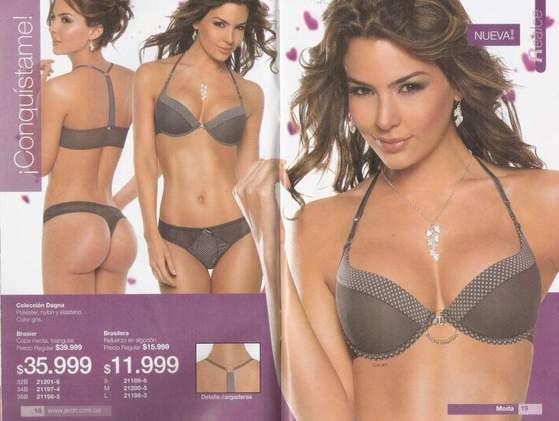 Natalia Vélez in lingerie