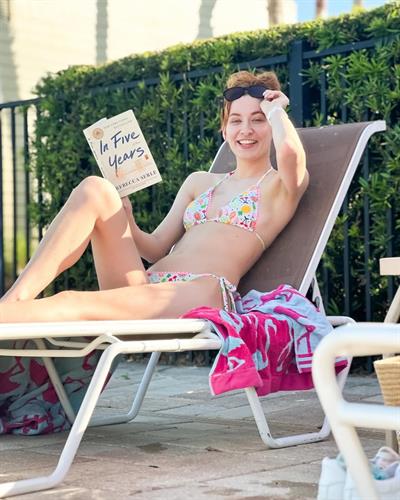 Erin Paige in a bikini