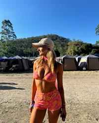 Kyrah Brock-Fenton in a bikini