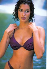 Yasmeen Ghauri in a bikini