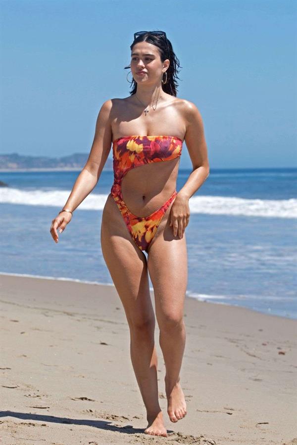 Amelia Hamlin in a bikini