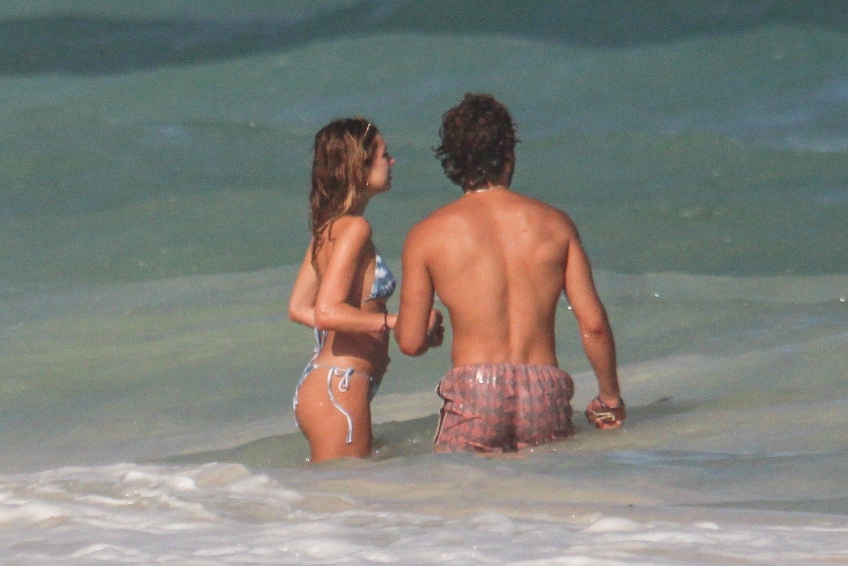 Delilah Belle Hamlin in a bikini