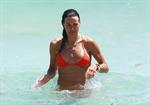 Kelly Bensimon in a bikini