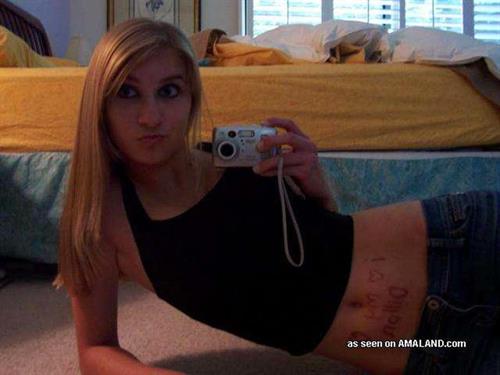 Anonymous taking a selfie