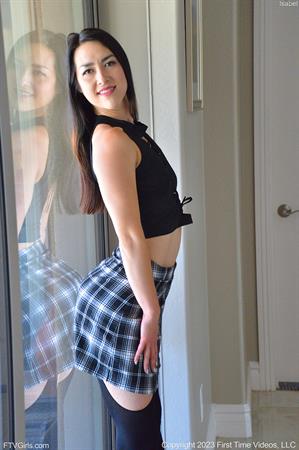 Isabel FTV Nude Pictures Sexy Black Stockings