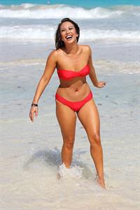 Cheryl Burke in a bikini
