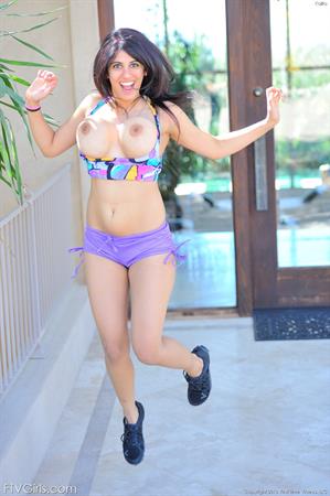 Kalila FTV Nude Pictures Kalila and her big bouncy breasts