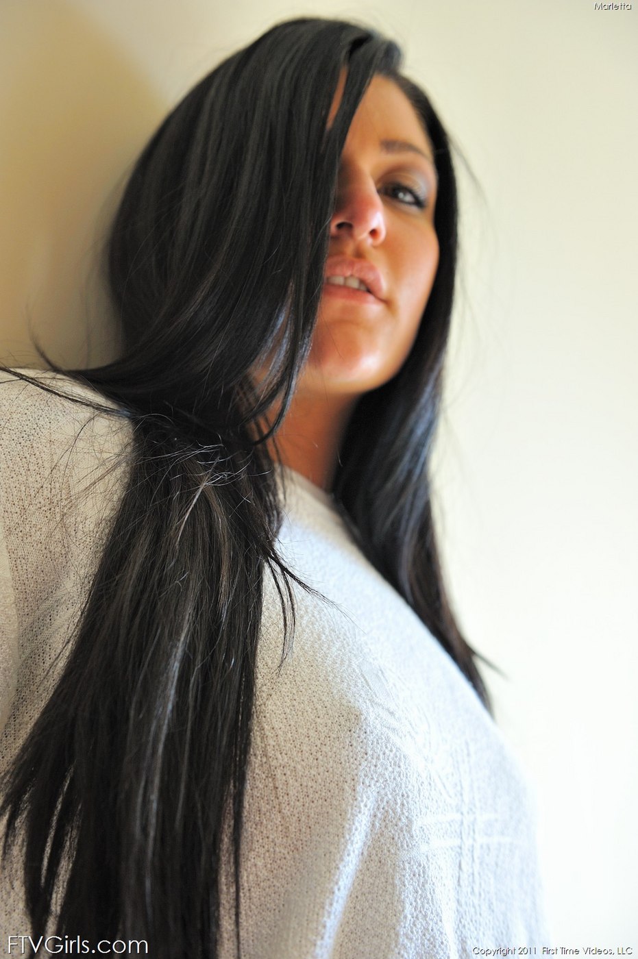 Marletta camel toe and tit flashing