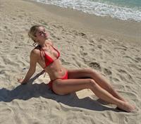 Drita Ziri in a bikini