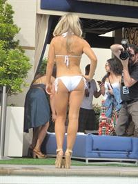 Kendra Wilkinson in a bikini - ass