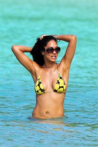 Kimora Lee Simmons in a bikini