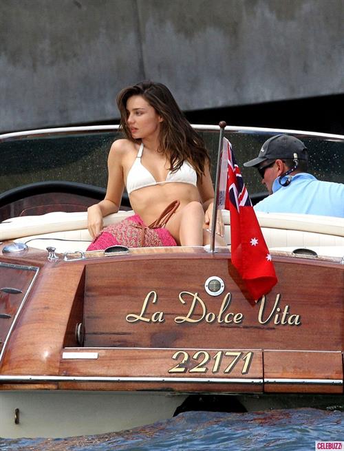 Miranda Kerr in a bikini
