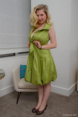 Mim Turner Nude Pictures Mim's Green Dress