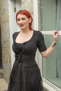 Cat Roe's Dress Outside