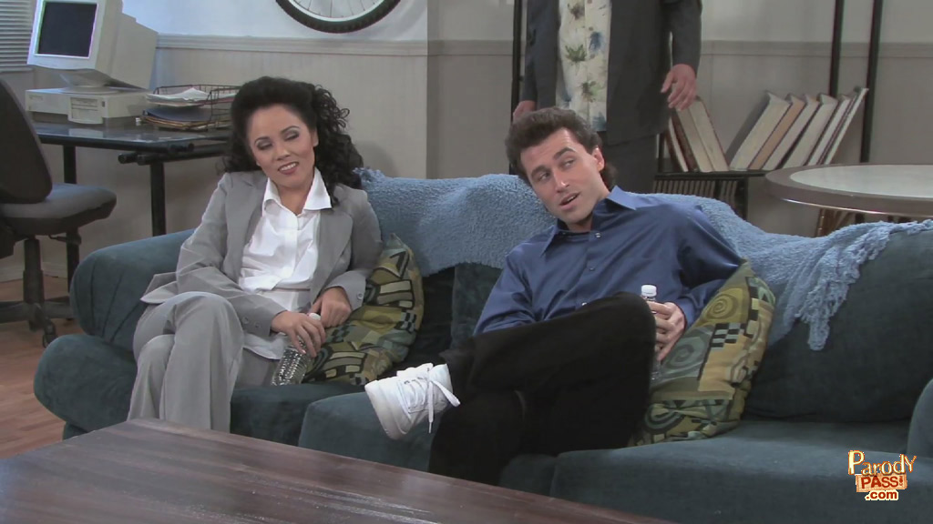 Seinfeld 02 - Ann Marie Rios & Asa Akira & Gracie Glam & Kristina Rose & Nika Noir & Tessa Taylor